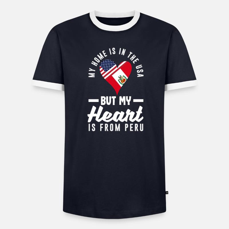 Peru Peruvian Gift - Men's Ringer Shirt - undefined