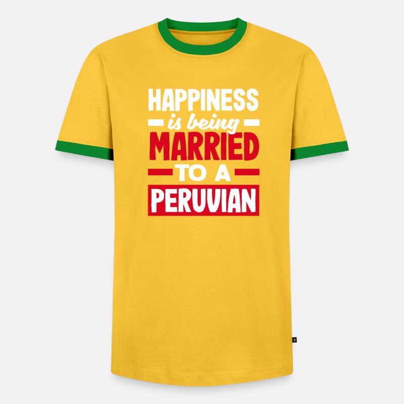 Peru Peruvian Gift - Men's Ringer Shirt - undefined
