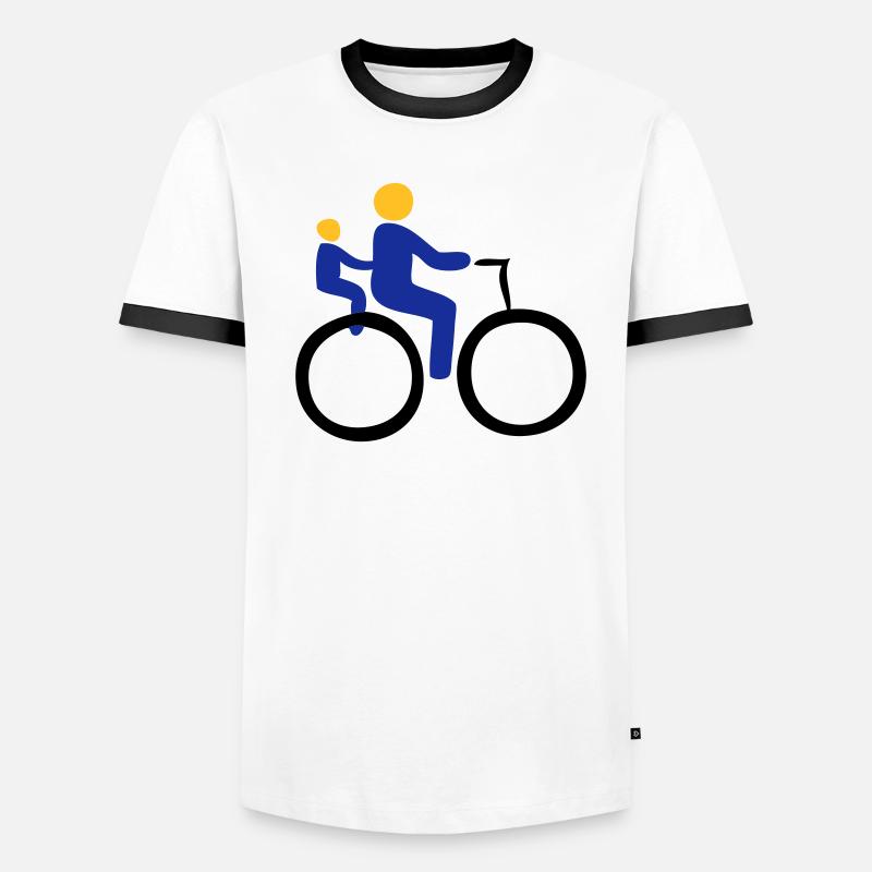 Rad Männer Kontrast-T-Shirt