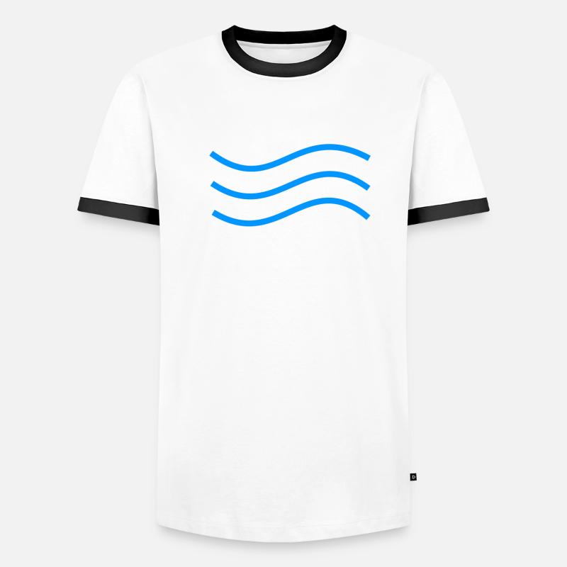 Wave Men's Ringer Shirt