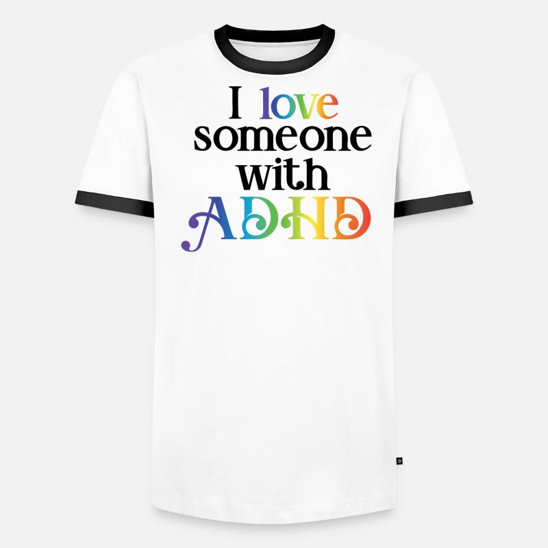 ADHS Männer Kontrast-T-Shirt