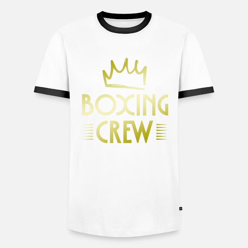 Équipe de boxe T-shirt contrasté Homme