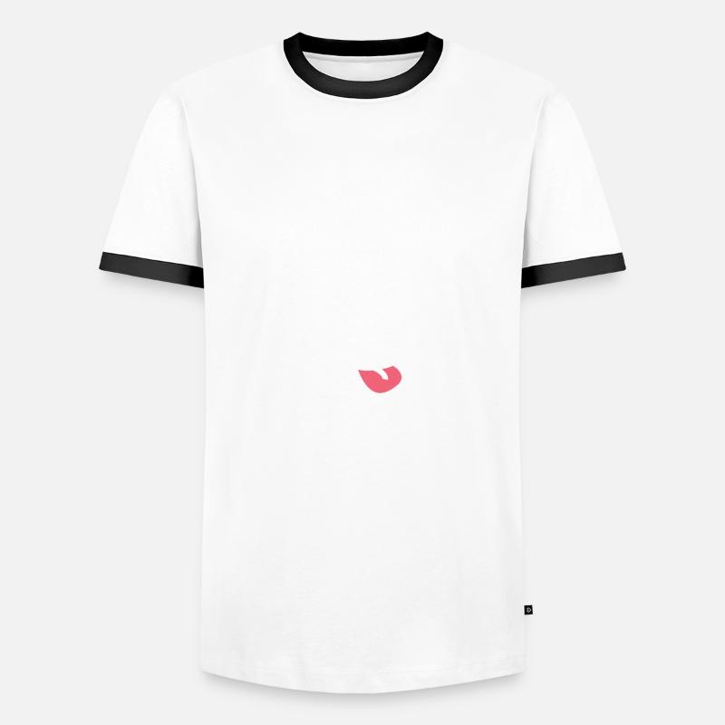 DADDY COOL pulls THE LANGUE humor gift idea Men's Ringer Shirt
