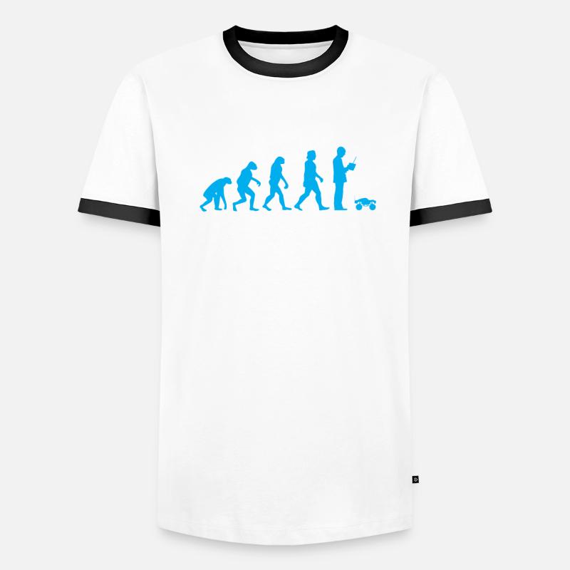 Remote-controlled model car Men's Ringer Shirt