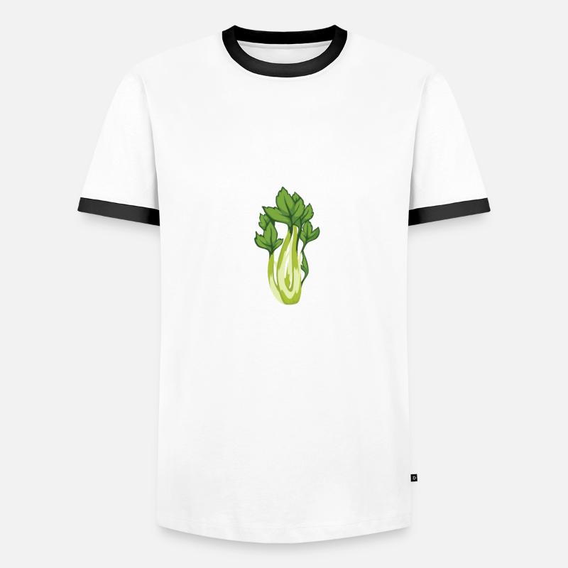 Chuchoteur de céleri T-shirt contrasté Homme