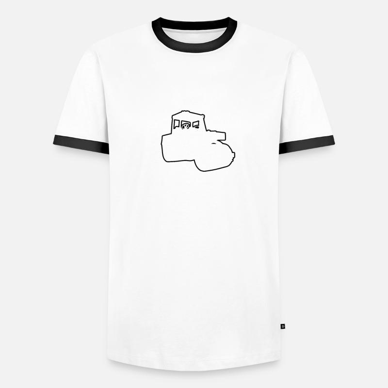 Great roller road construction Men's Ringer Shirt
