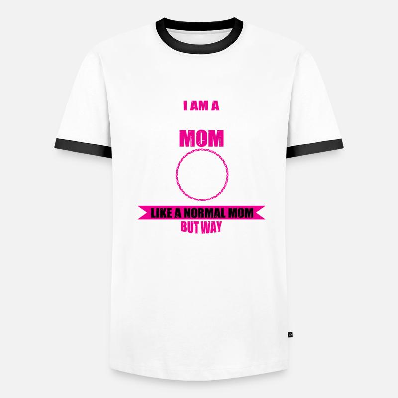 Skid Steer Loader Driver Mama Men's Ringer Shirt