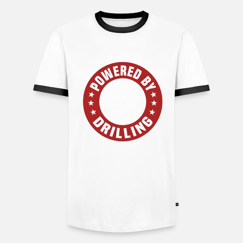 Driven by drilling Men's Ringer Shirt