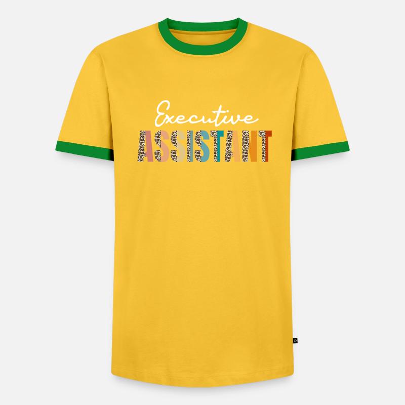 Assistent Der Geschäftsleitung - Männer Kontrast-T-Shirt - undefined