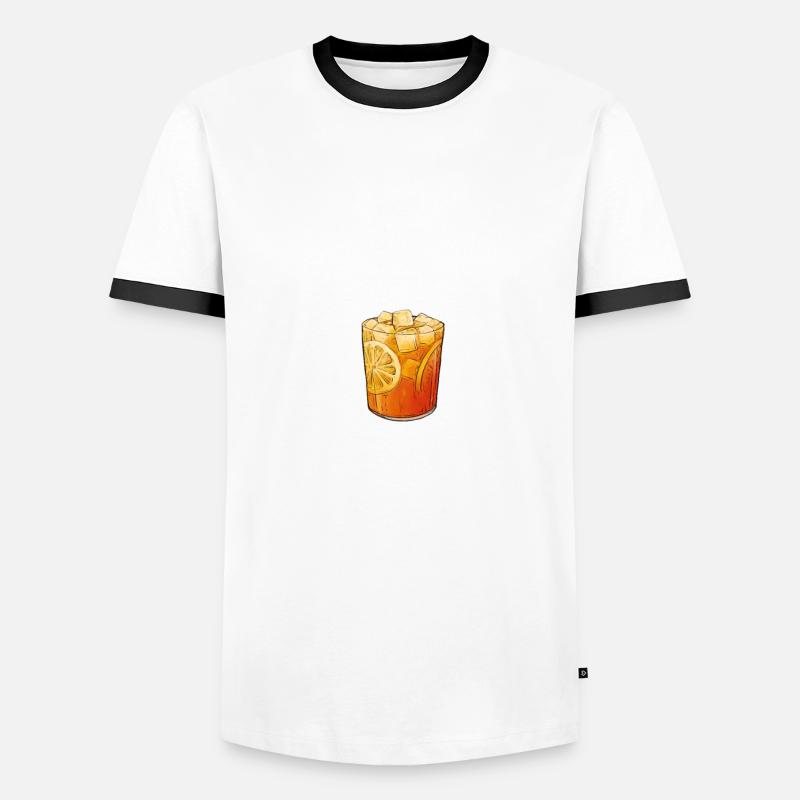 Instant Human: Il suffit d’ajouter du thé sucré T-shirt contrasté Homme