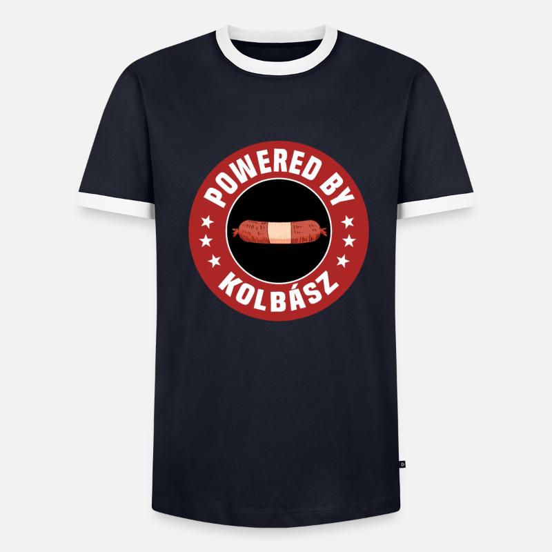 Propulsé par Kolbász T-shirt contrasté Homme