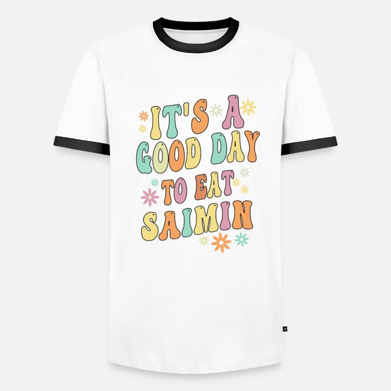 Sort de Saimin T-shirt contrasté Homme