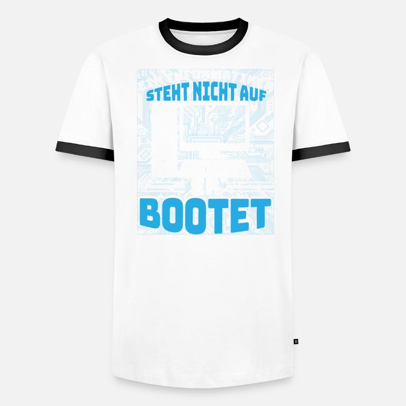 Informatiker Programmierer steht nicht auf Männer Kontrast-T-Shirt