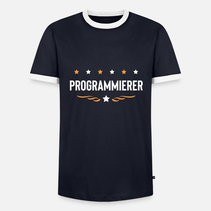 Programmierer Beruf - Männer Kontrast-T-Shirt - undefined