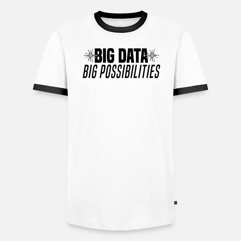 Internet Des Objets IOT Programmeur Admin IT T-shirt contrasté Homme