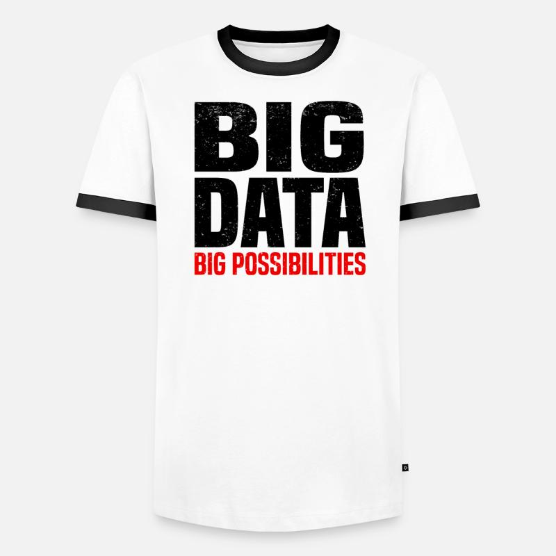 Internet Des Objets IOT Programmeur Admin IT T-shirt contrasté Homme