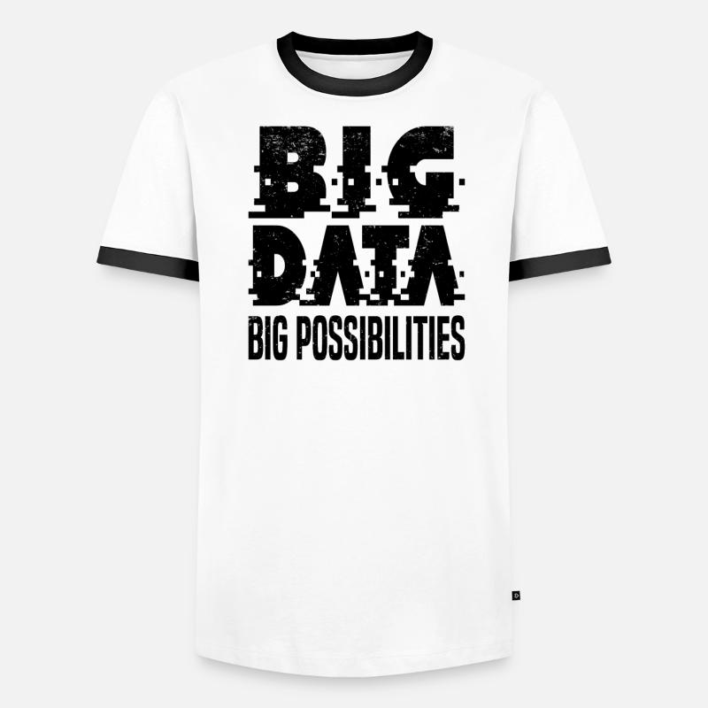 Internet Des Objets IOT Programmeur Admin IT T-shirt contrasté Homme