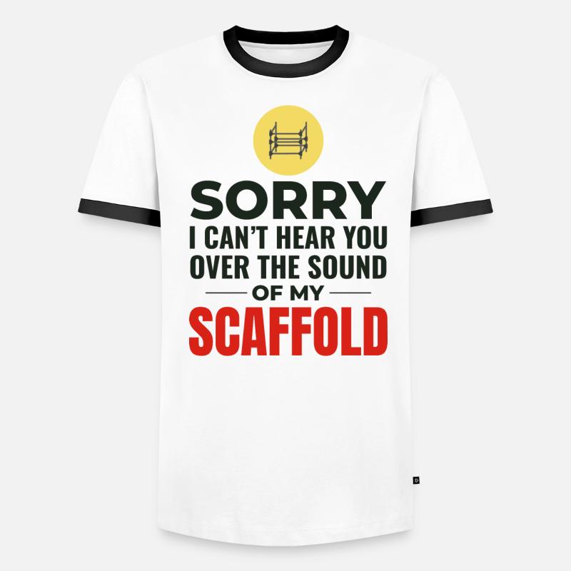 Scaffolder Scaffold Builder Scaffolding Platform Men's Ringer Shirt