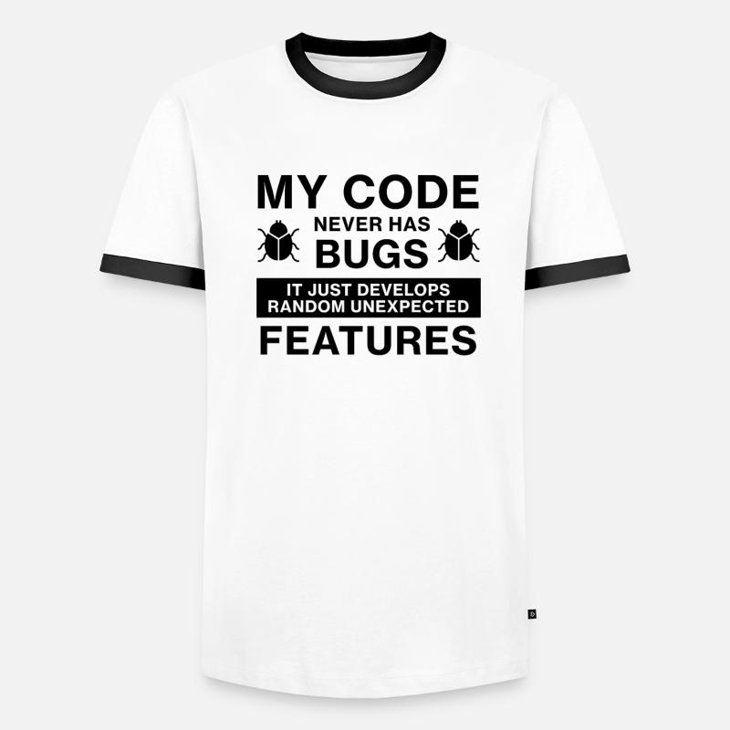 Codage du programmeur codeur T-shirt contrasté Homme