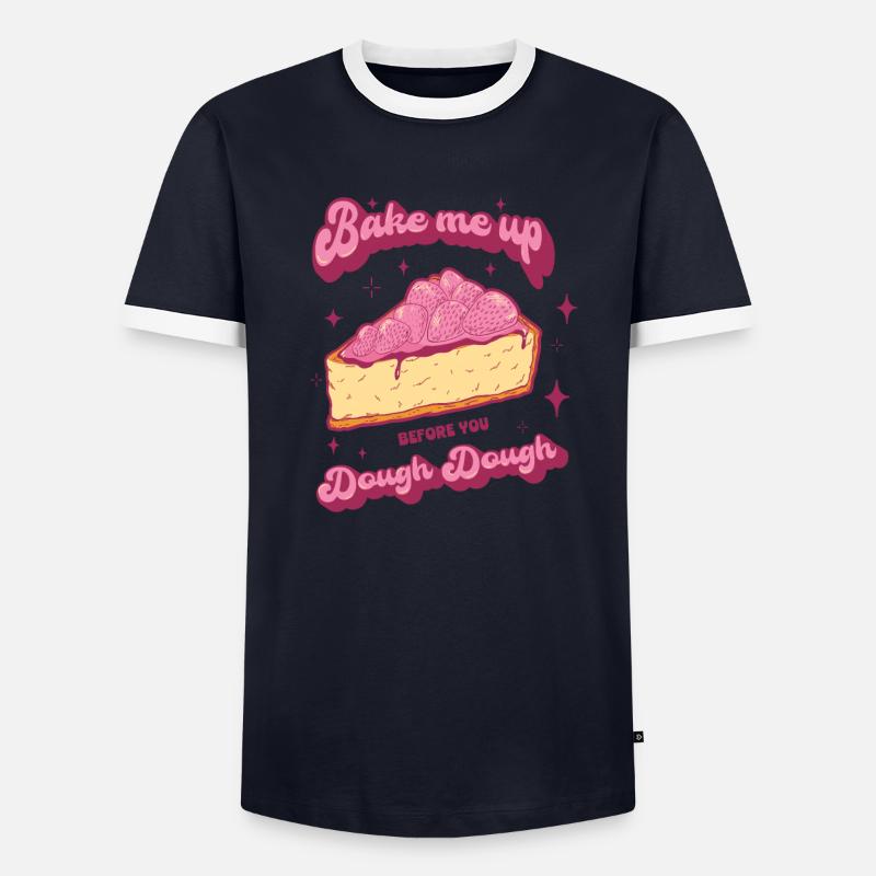 Cuisson de gâteaux Baker Design n Amateurs de desserts T-shirt contrasté Homme