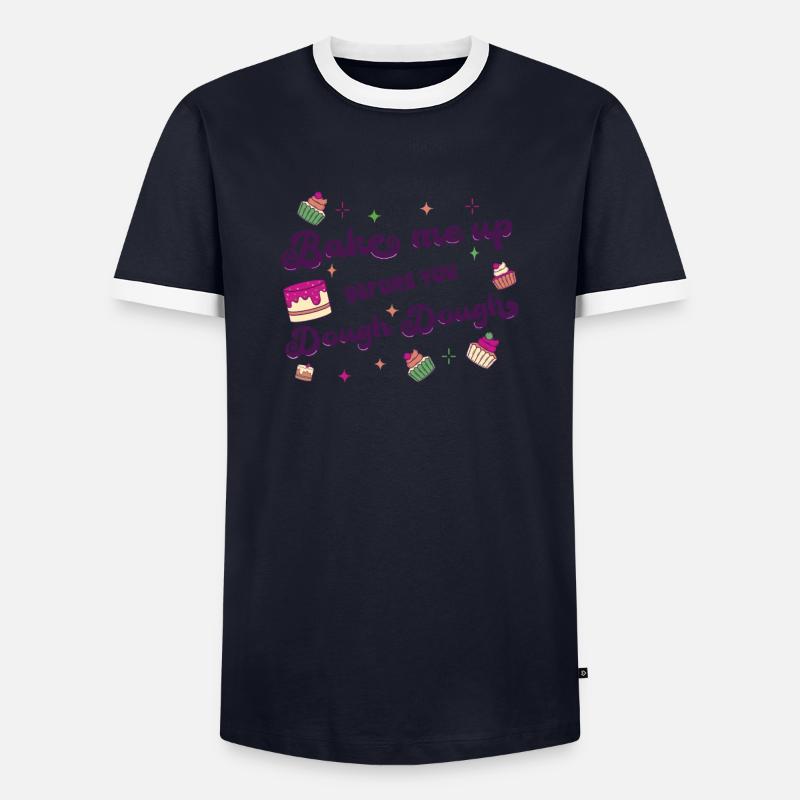 Cuisson de gâteaux Baker Design n Amateurs de desserts T-shirt contrasté Homme