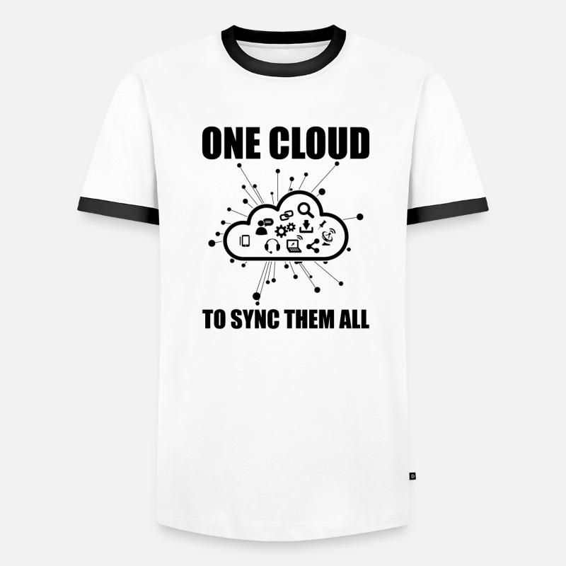 Cloud-Administrator Cloud-Devops Männer Kontrast-T-Shirt
