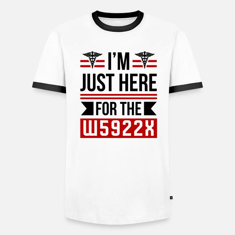 Medizinischer Programmierer, Beruf, Medizinische Männer Kontrast-T-Shirt