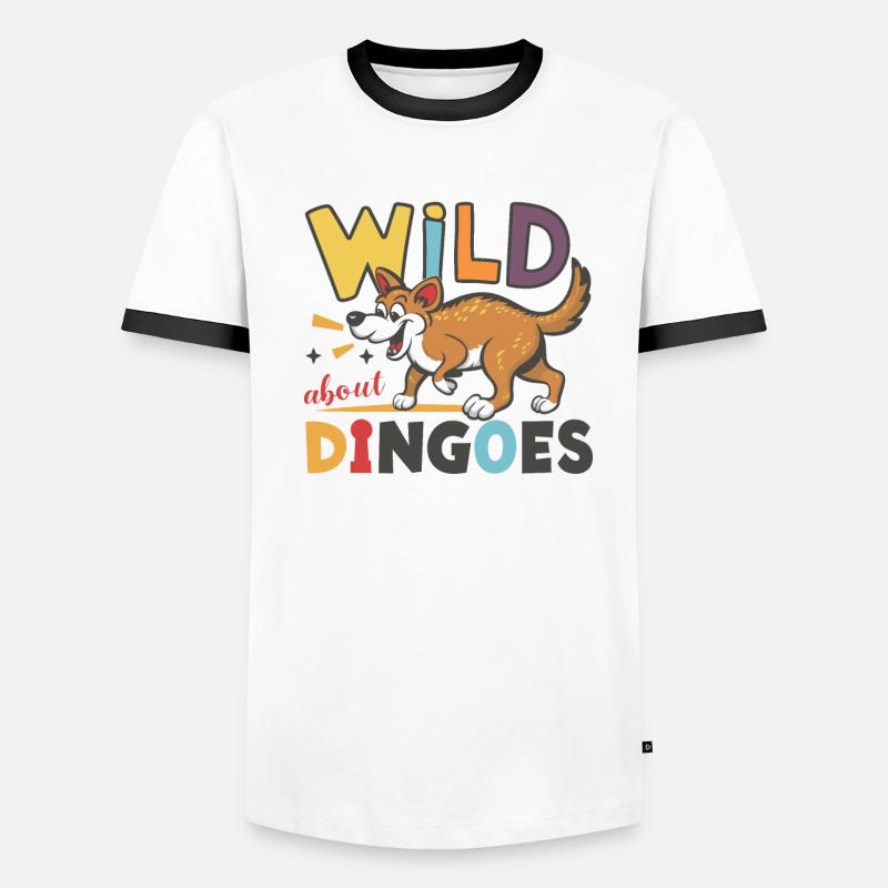 Australian dingo Men's Ringer Shirt