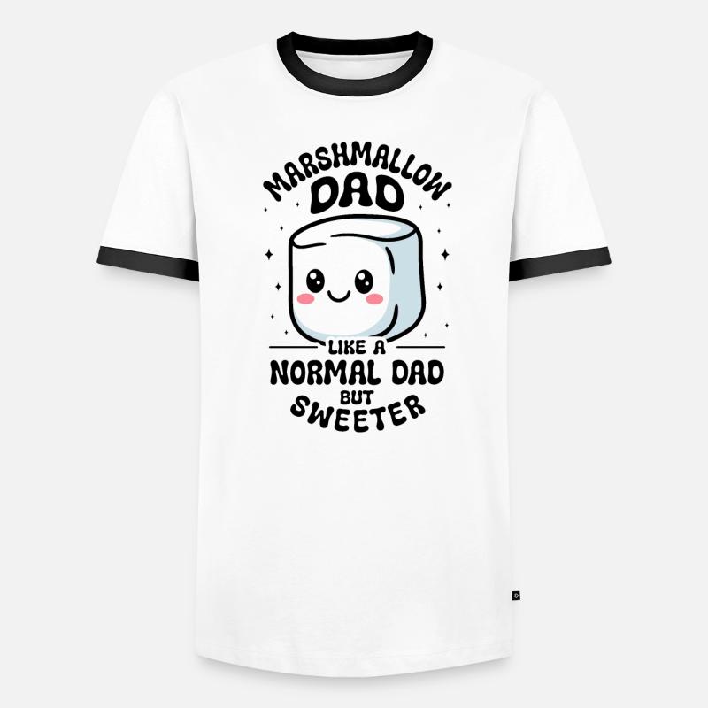 Marshmallow Men's Ringer Shirt
