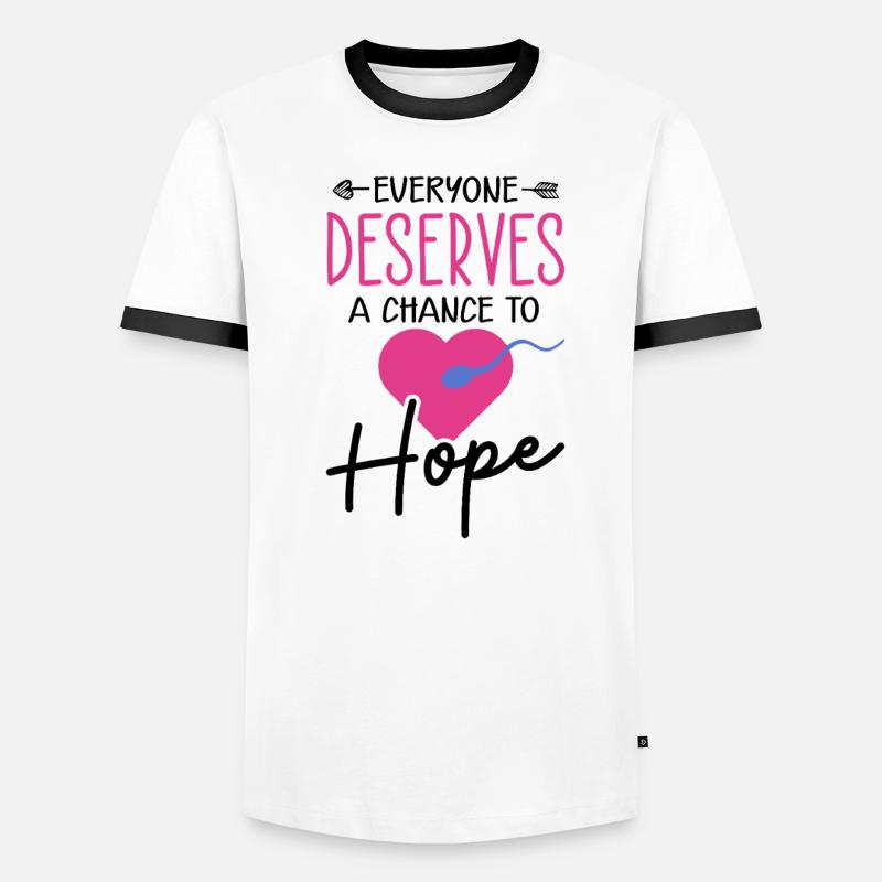 Leihmutter IVF Transfer Tag Männer Kontrast-T-Shirt