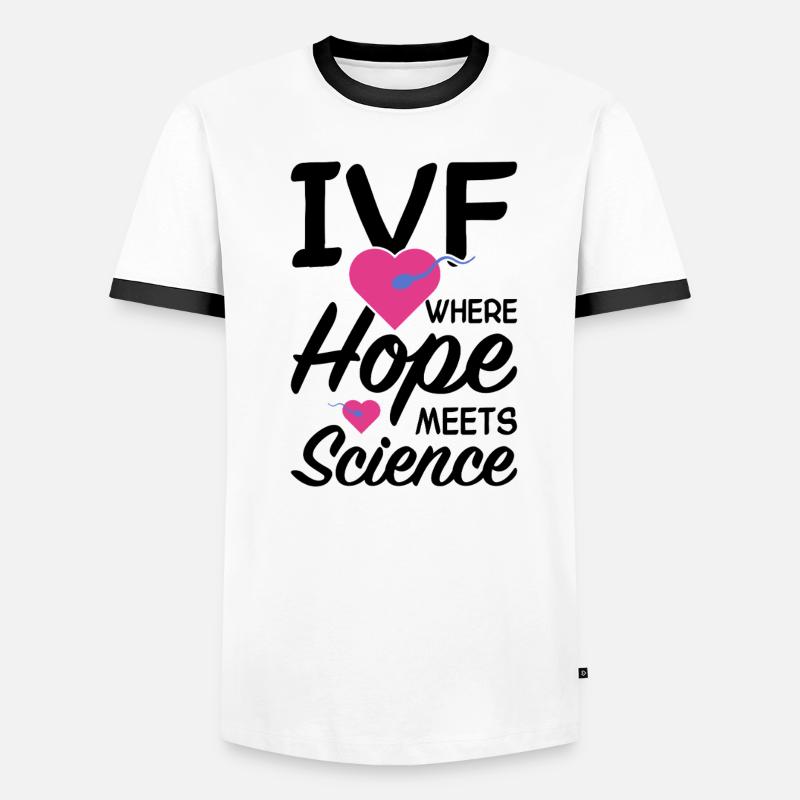 Leihmutter IVF Transfer Tag Männer Kontrast-T-Shirt