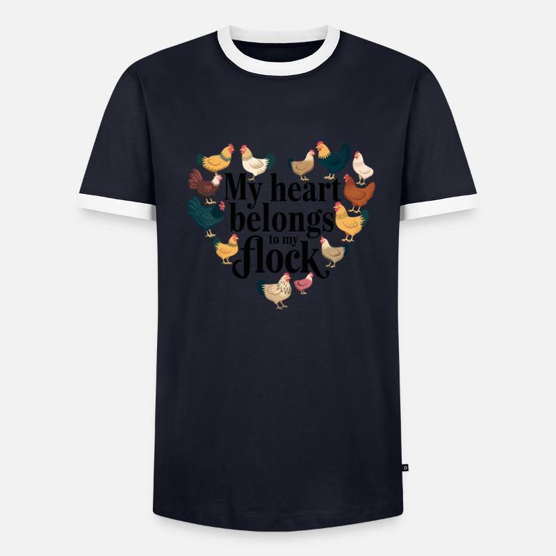 Poulets Poulets T-shirt contrasté Homme
