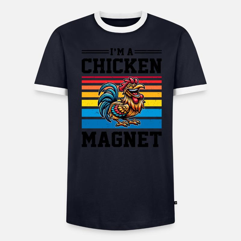 Poulets Poulets T-shirt contrasté Homme