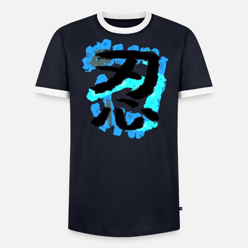 Ninja T-shirt contrasté Homme