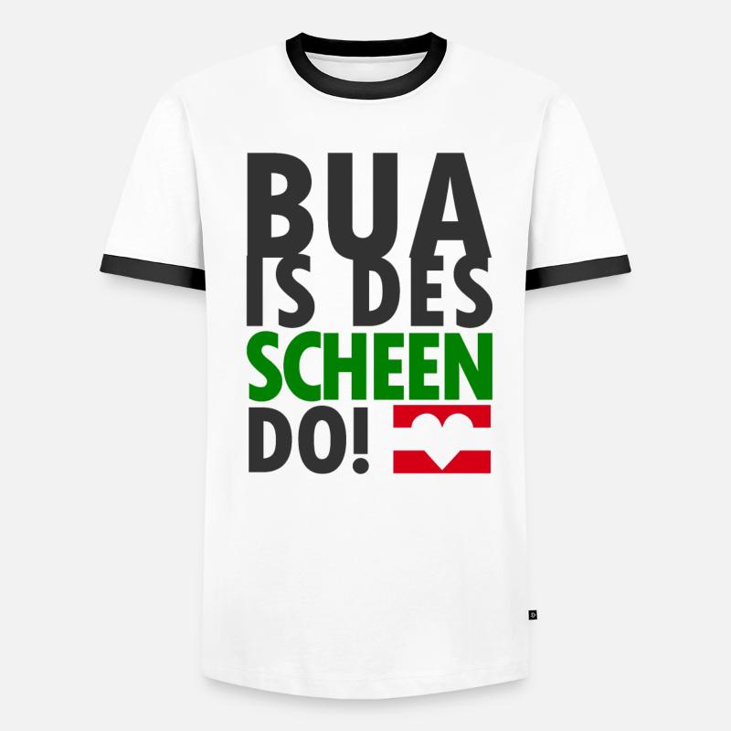Dialecte autrichien Dialecte Nice T-shirt contrasté Homme