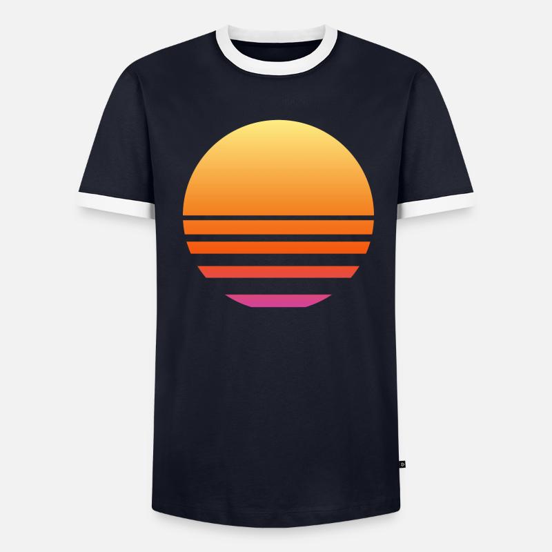 sunset Men's Ringer Shirt