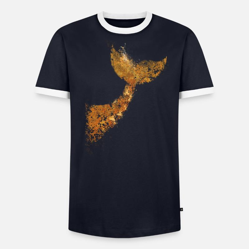 Baleine - Queue de baleine T-shirt contrasté Homme