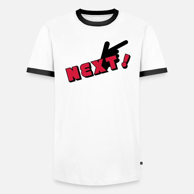 next T-shirt contrasté Homme