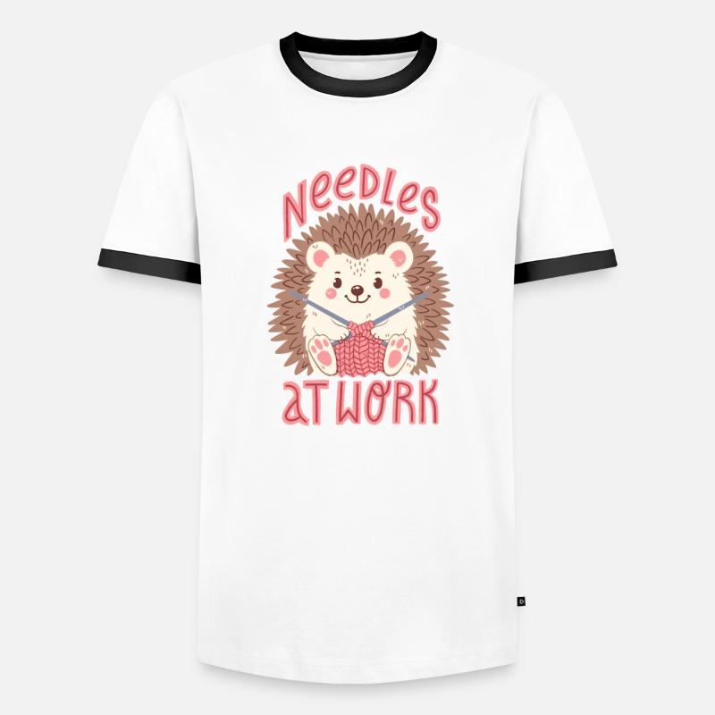 Needles at work Men's Ringer Shirt