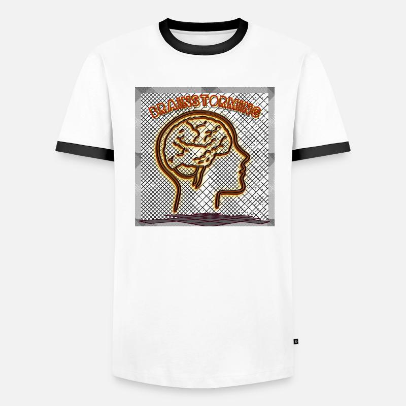 Brainstorming - Image - 2023 T-shirt contrasté Homme