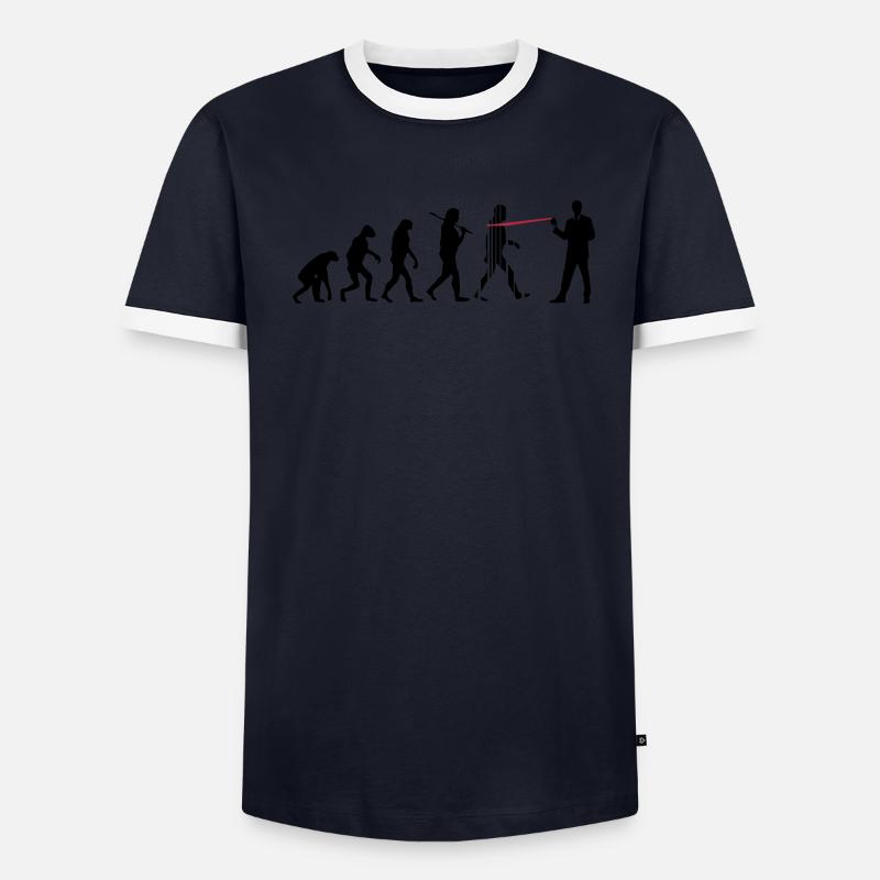 évolution NSA T-shirt contrasté Homme