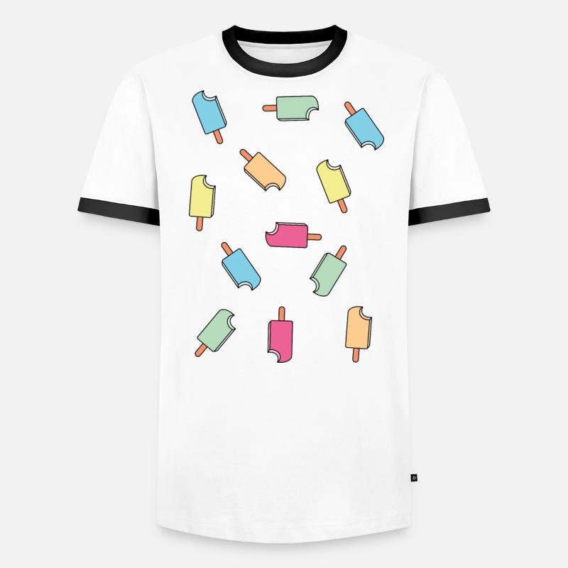 Popsicle T-shirt contrasté Homme