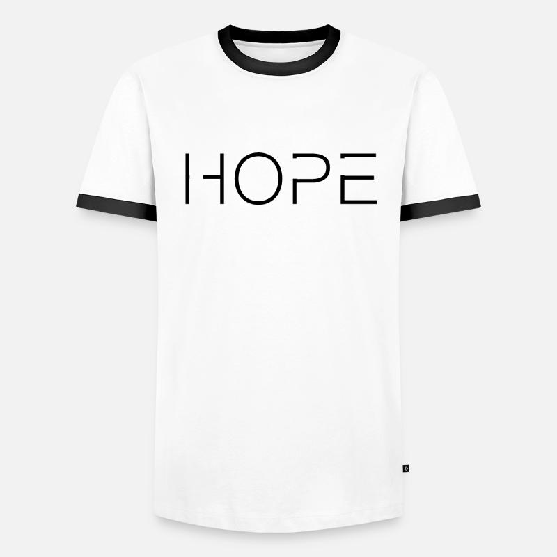 Hope Ästhetik ästhetisch Geschenk Männer Kontrast-T-Shirt