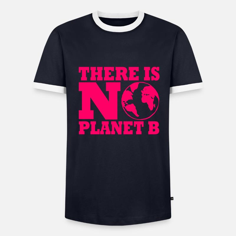 There is no planet B Men's Ringer Shirt