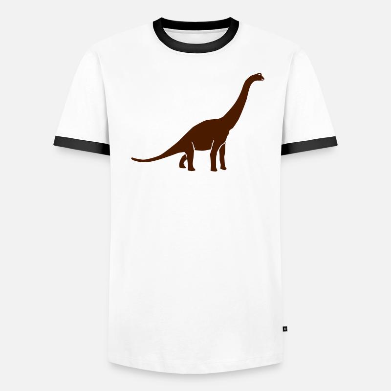 Brachiosaurus T-shirt contrasté Homme
