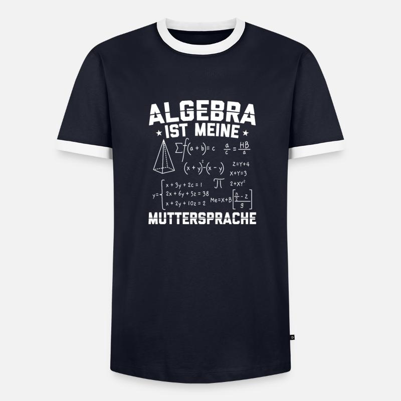 L’idée cadeau mathématicien | Maths Mathématiques T-shirt contrasté Homme