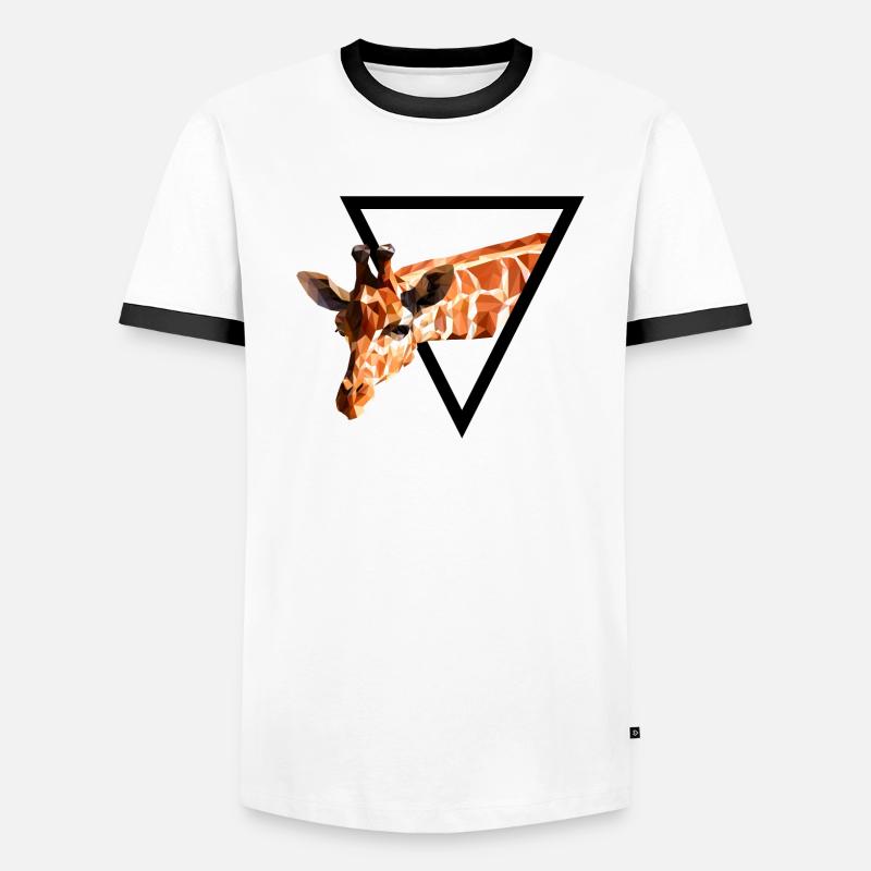 Giraffe Men's Ringer Shirt