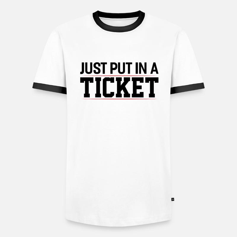 IT Computer IT Support IT Helpdesk Men's Ringer Shirt
