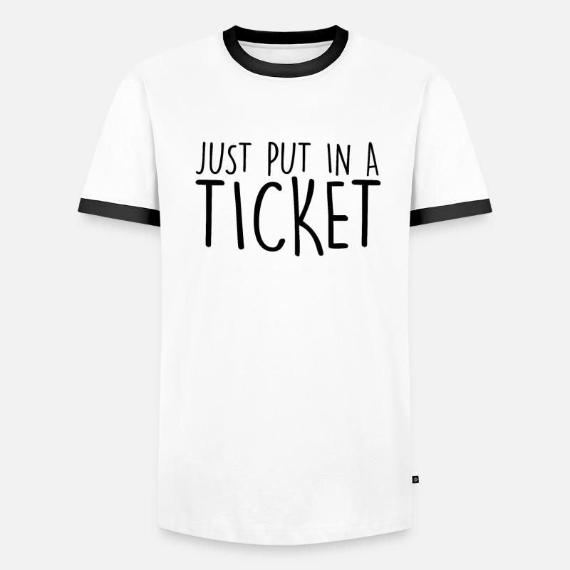 IT Support informatique Système de téléscripteur informatique T-shirt contrasté Homme