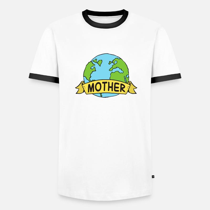 Respecte ta mère T-shirt contrasté Homme